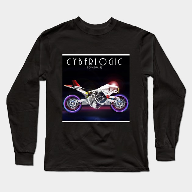 Cyberlogic racing Long Sleeve T-Shirt by retromegahero